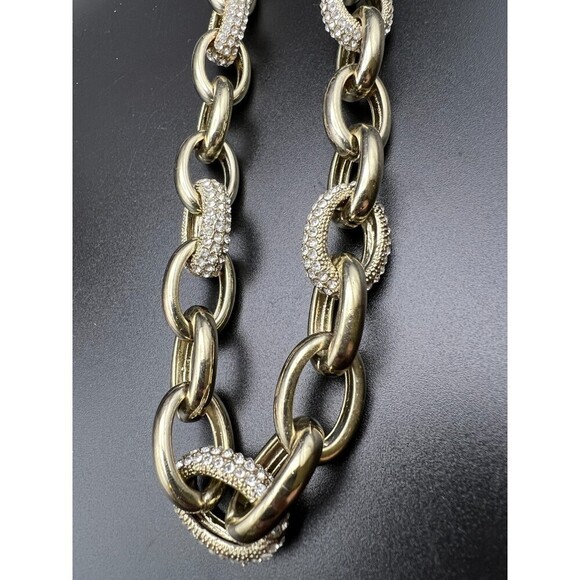 Coldwater Creek Crystal Link Necklace - Picture 4 of 6